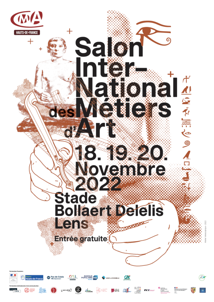 Affiche Salon International des Métiers d'Art 2022
